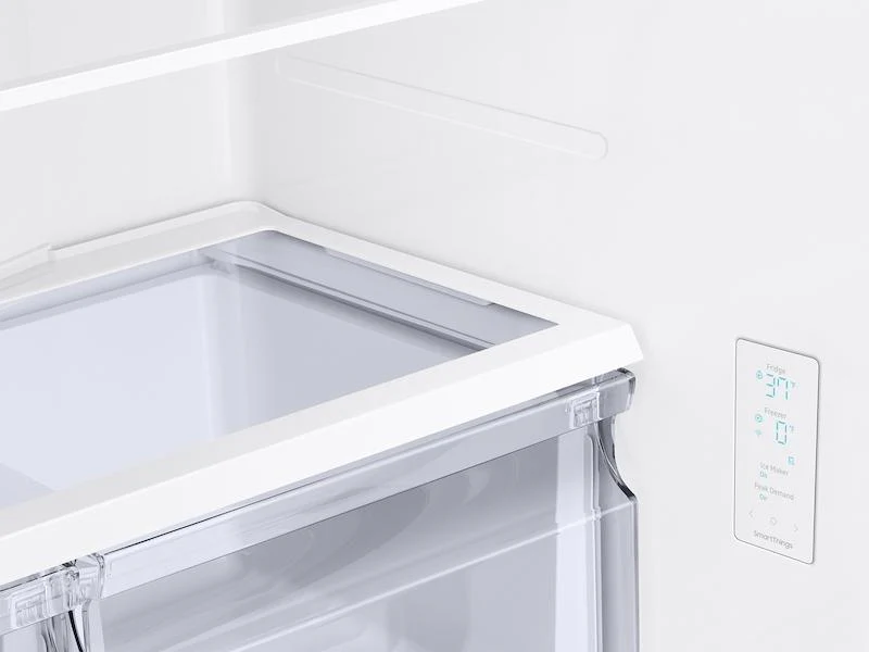 Samsung RF18A5101SR 18 cu. ft. Smart Counter Depth 3-Door French Door Refrigerator in Stainless Steel - Image 10