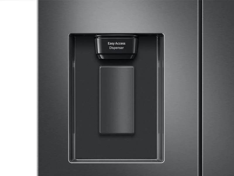 22 cu. ft. Smart 3-Door French Door Refrigerator with External Water Dispenser in Fingerprint Resistant Black Stainless Steel - Image 10
