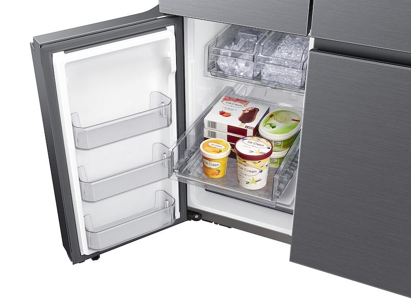 23 cu. ft. Smart Counter Depth 4-Door Flex™ Refrigerator with Beverage Center and Dual Ice Maker in Black Stainless Steel - Image 7