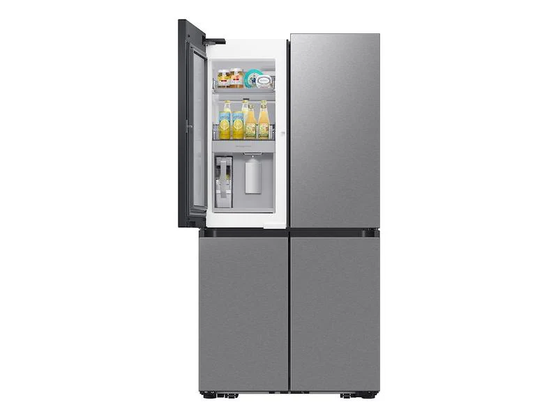 Samsung RF23DB9600QL Bespoke Counter Depth 4-Door Flex™ Refrigerator (23 cu. ft.) with Beverage Center ™ in Stainless Steel - (with Customizable Door Panel Colors) - Image 3