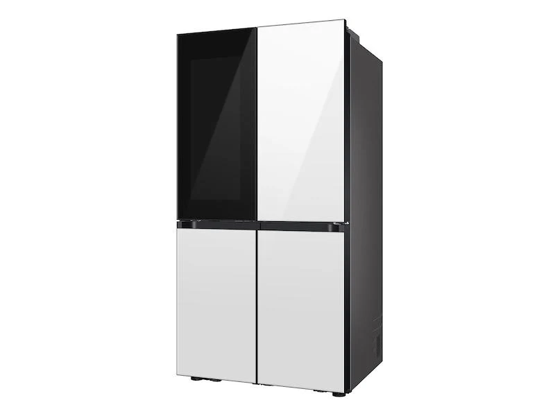 Samsung RF23DB970012 Bespoke 23 cu. ft. Counter Depth 4-Door Flex™ Refrigerator with Beverage Zone™ & Auto Open Door in White Glass - Image 5