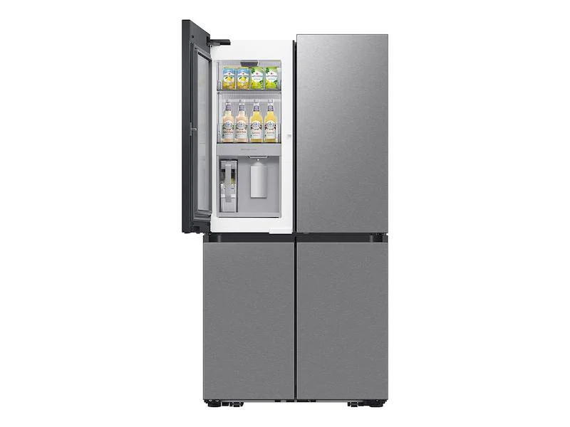 Samsung RF23DB9700QL Bespoke Counter Depth 4-Door Flex™ Refrigerator (23 cu. ft.) with Beverage Zone™ and Auto Open Door in Stainless Steel - Image 2