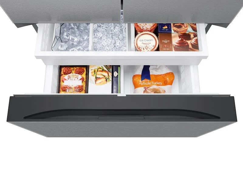 Samsung RF27CG5100SRAA 27 cu. ft. Mega Capacity Counter Depth 3-Door French Door Refrigerator with Dual Auto Ice Maker in Stainless Steel - Image 8