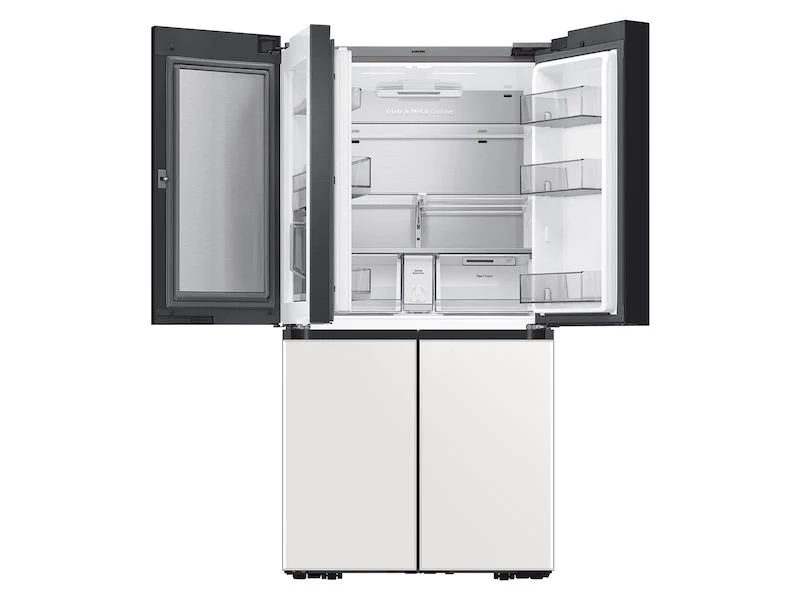 Bespoke 4-Door Flex™ Refrigerator (29 cu. ft.) in White Glass (2021) - Image 5