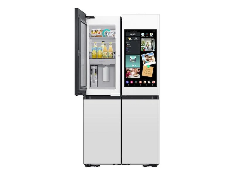 Samsung RF29DB990012 Bespoke 4-Door Flex™ Refrigerator (29 cu. ft.) with AI Family Hub+™ and AI Vision Inside™ in White Glass - Image 2