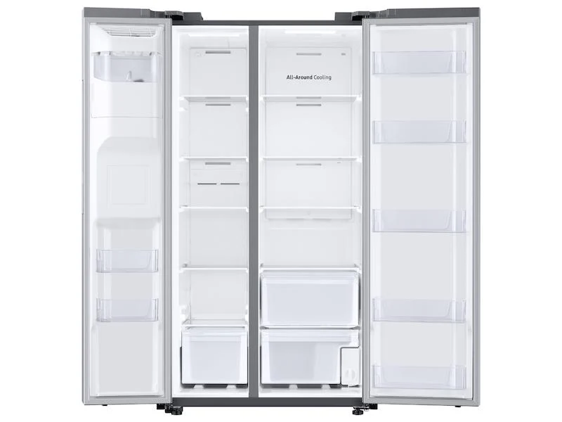 Samsung RS27T5201SR 27.4 cu. ft. Smart Side-by-Side Refrigerator with Large Capacity in Stainless Steel - Image 8