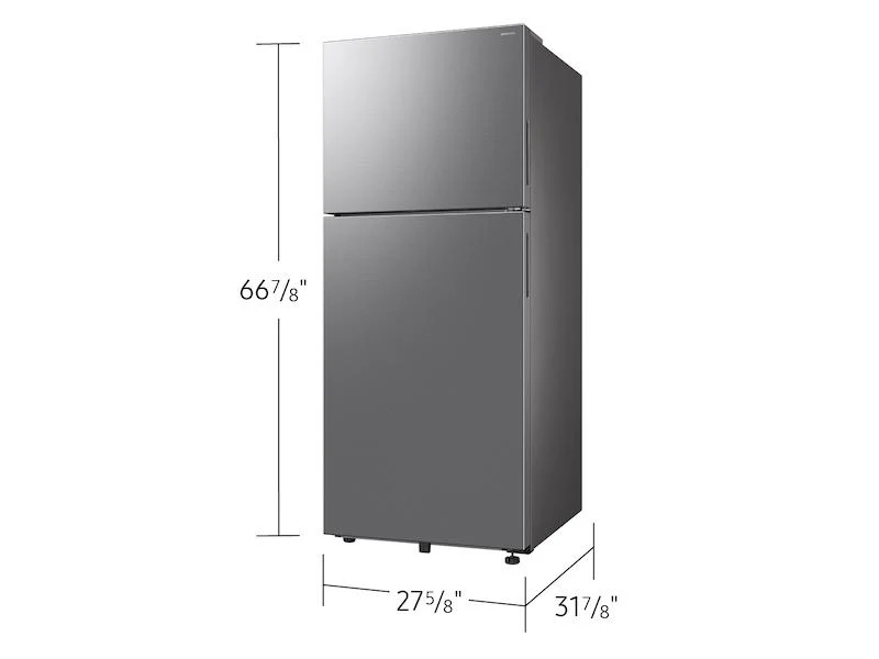 Samsung RT70F18LRSR 18 cu. ft. Top Freezer Refrigerator with All-Around Cooling in Stainless Steel - Image 2