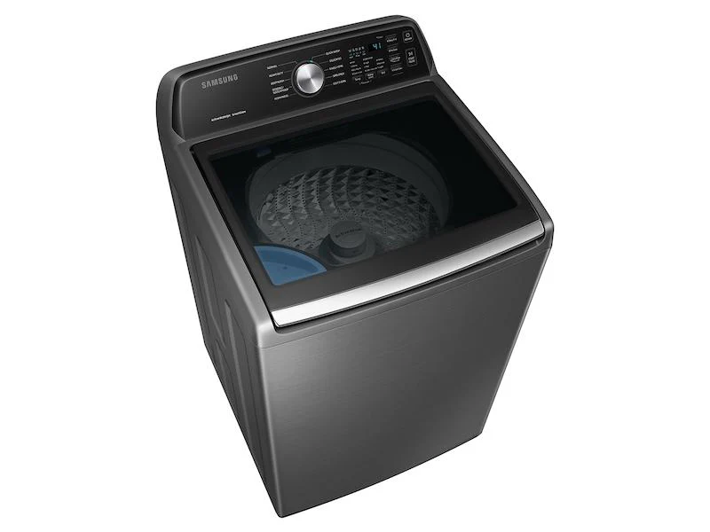Samsung WA44A3405AP 4.4 cu. ft. Top Load Washer with ActiveWave™ Agitator and Active WaterJet in Platinum - Image 8