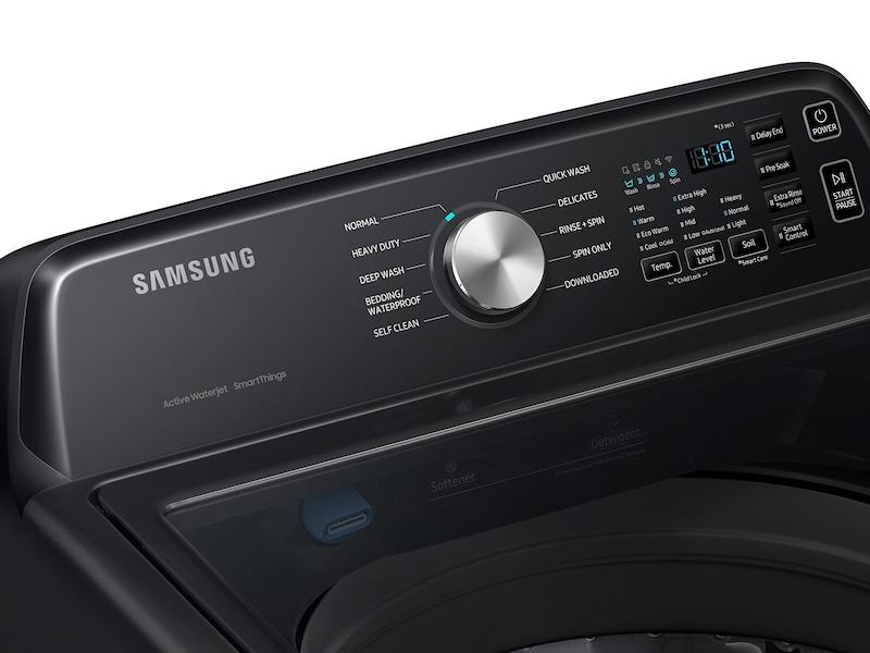 Samsung WA46CG3505AVA4 4.6 cu. ft. Large Capacity Smart Top Load Washer with ActiveWave™ Agitator and Active WaterJet in Brushed Black - Image 11