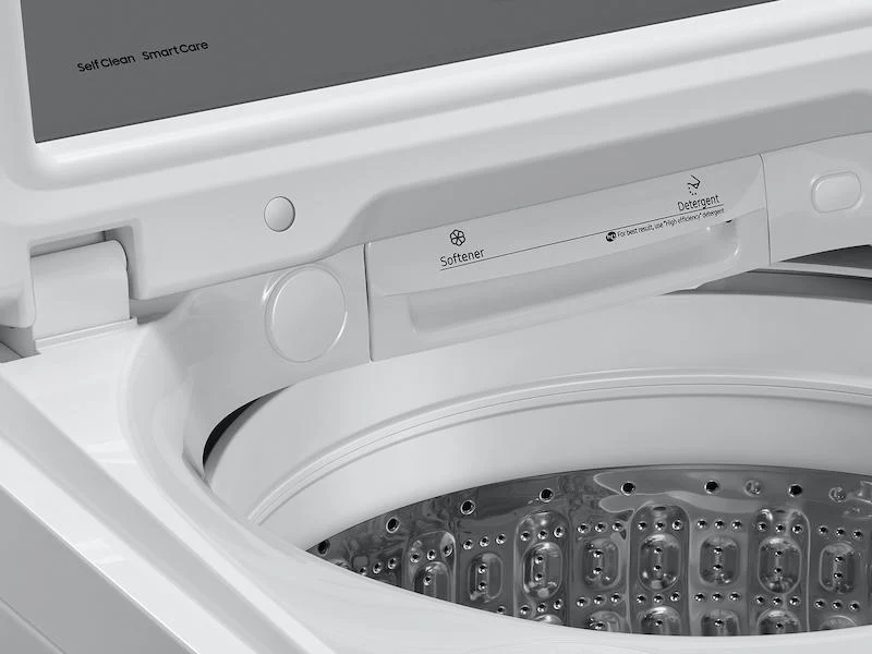 4.9 cu. ft. Large Capacity Top Load Washer with ActiveWave™ Agitator and Deep Fill in White - Image 6