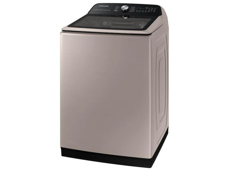 Samsung WA51A5505AC 5.1 cu. ft. Smart Top Load Washer with ActiveWave™ Agitator and Super Speed Wash in Champagne - Image 6