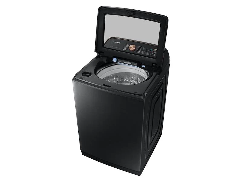 Samsung WA54CG7550AV 5.4 cu. ft. Extra-Large Capacity Smart Top Load Washer with Pet Care Solution and Auto Dispense System in Brushed Black - Image 5