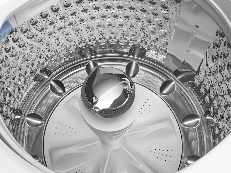 Samsung WA55CG7100AWUS 5.5 cu. ft. Extra-Large Capacity Smart Top Load Washer with Super Speed Wash in White - Image 11