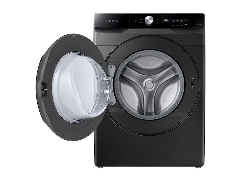 4.5 cu. ft. Large Capacity Smart Dial Front Load Washer with Super Speed Wash in Brushed Black - Image 11