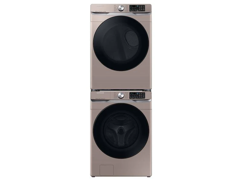 Samsung 4.5 cu. ft. Large Capacity Smart Front Load Washer with Super Speed Wash - Champagne - Image 6
