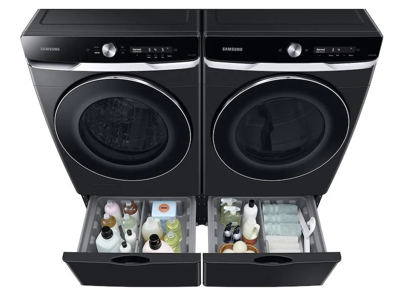 5.0 cu. ft. Extra-Large Capacity Smart Dial Front Load Washer with OptiWash™ in Brushed Black - Image 9