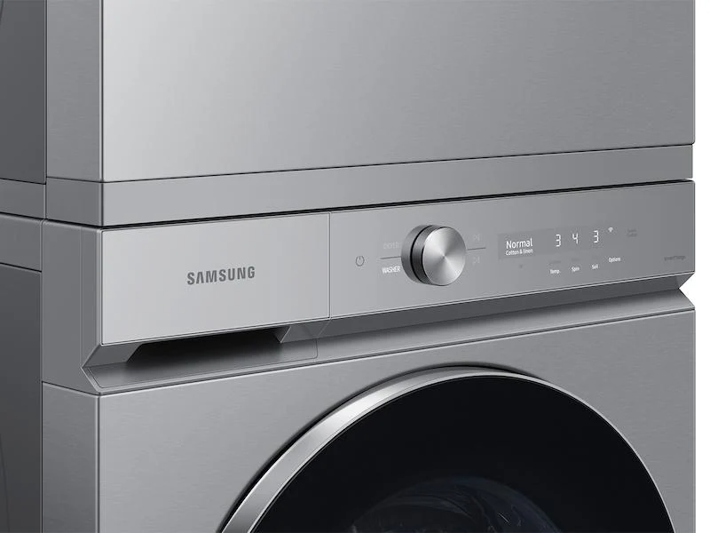 Samsung WF53BB8900ATUS Bespoke 5.3 cu. ft. Ultra Capacity Front Load Washer with AI OptiWash™ and Auto Dispense in Silver Steel - Image 10
