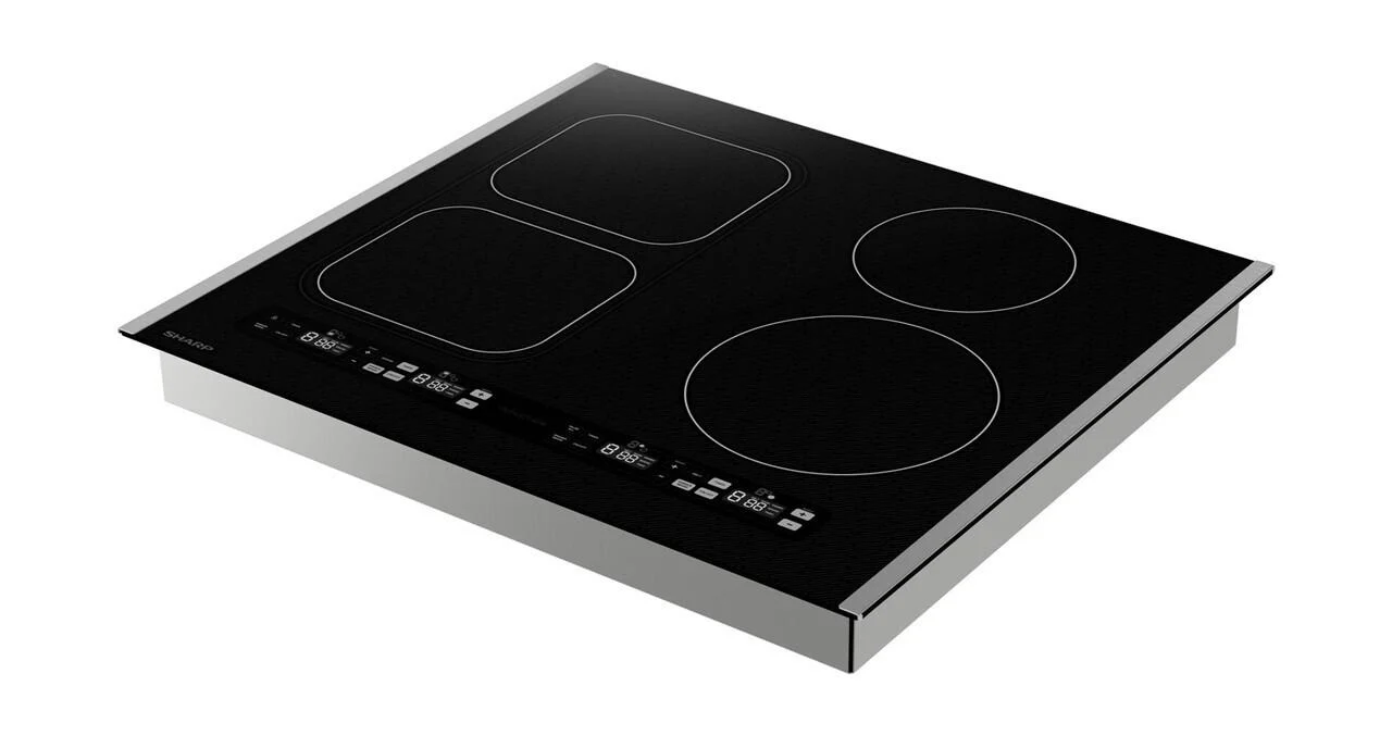 SCH2443GB Sharp 24 in. Induction Cooktop with Side Accessories - Image 2