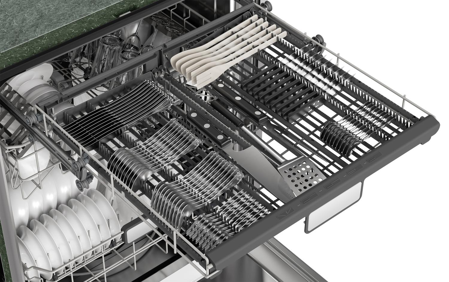 SDW6736MS Sharp 24 in. Stainless Steel 47dB Dishwasher - Image 12