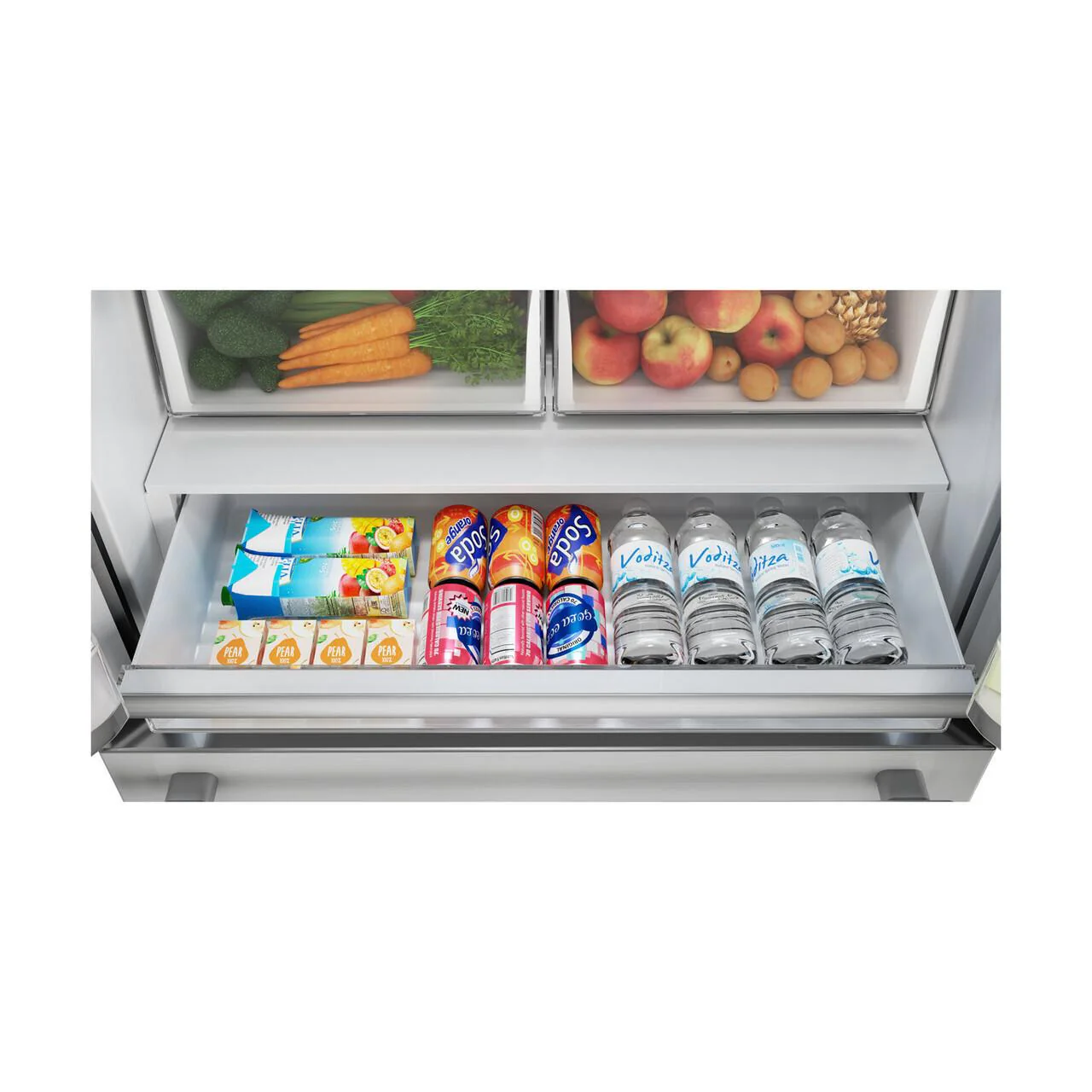 SJG2351FS Sharp French 4-Door Counter-Depth Refrigerator - Image 11