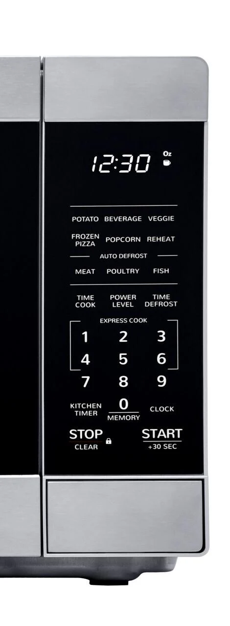 Sharp 0.9 cu. ft. Countertop Microwave Oven - Image 3