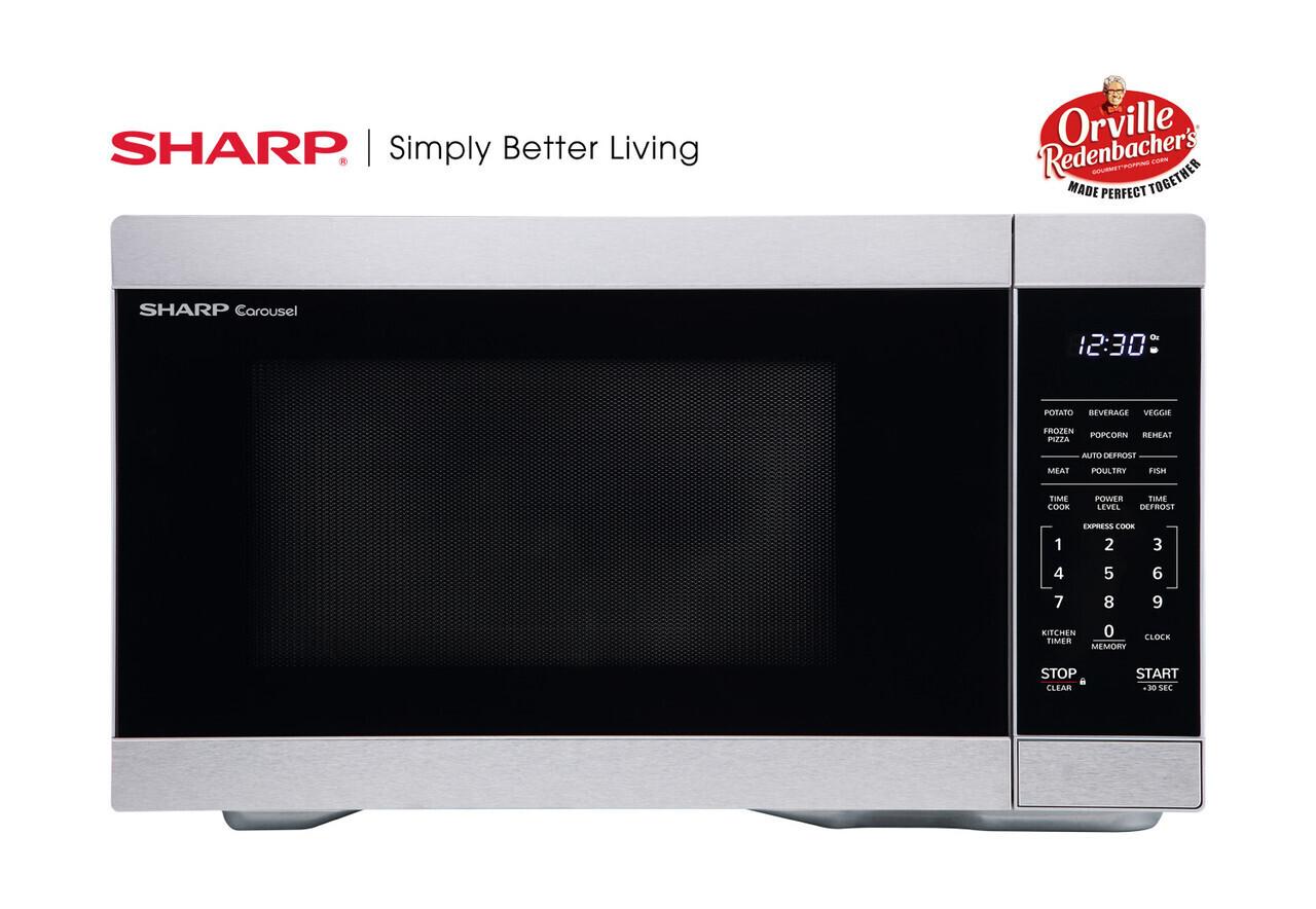 Sharp SMC1162HS 1.1 cu. ft. Mid-Size Countertop Microwave Oven - Image 5