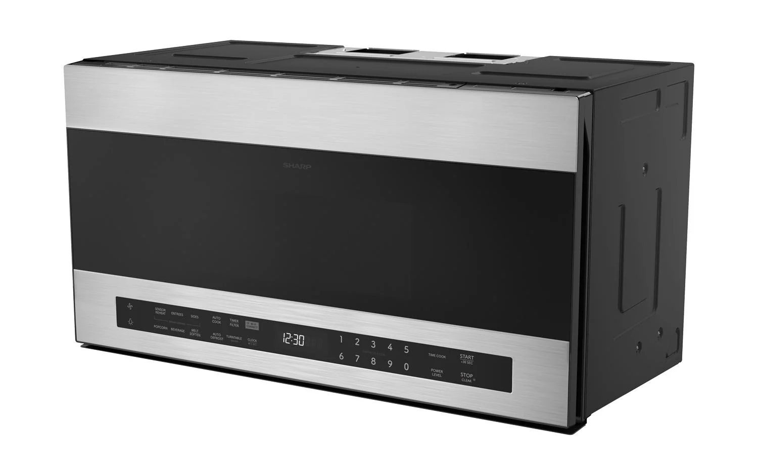 Sharp SMO1759JS 1.7 cu. ft. Smart Over-the-Range Microwave Oven - Image 2