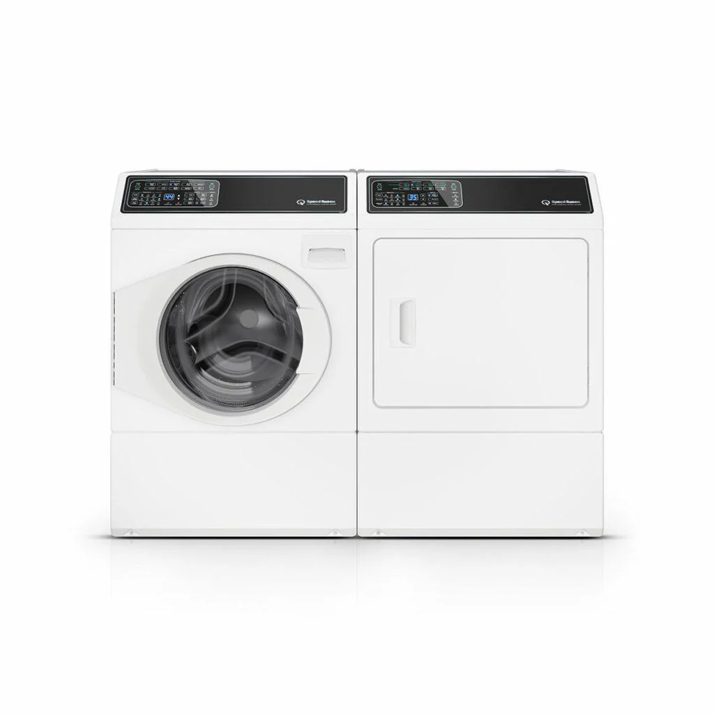 Speed Queen DF7004WE DF7 Sanitizing White Electric Dryer with Front Control Pet Plus™ Steam Over-Dry Protection Technology ENERGY STAR® Certified 5-Year Warranty - Image 5