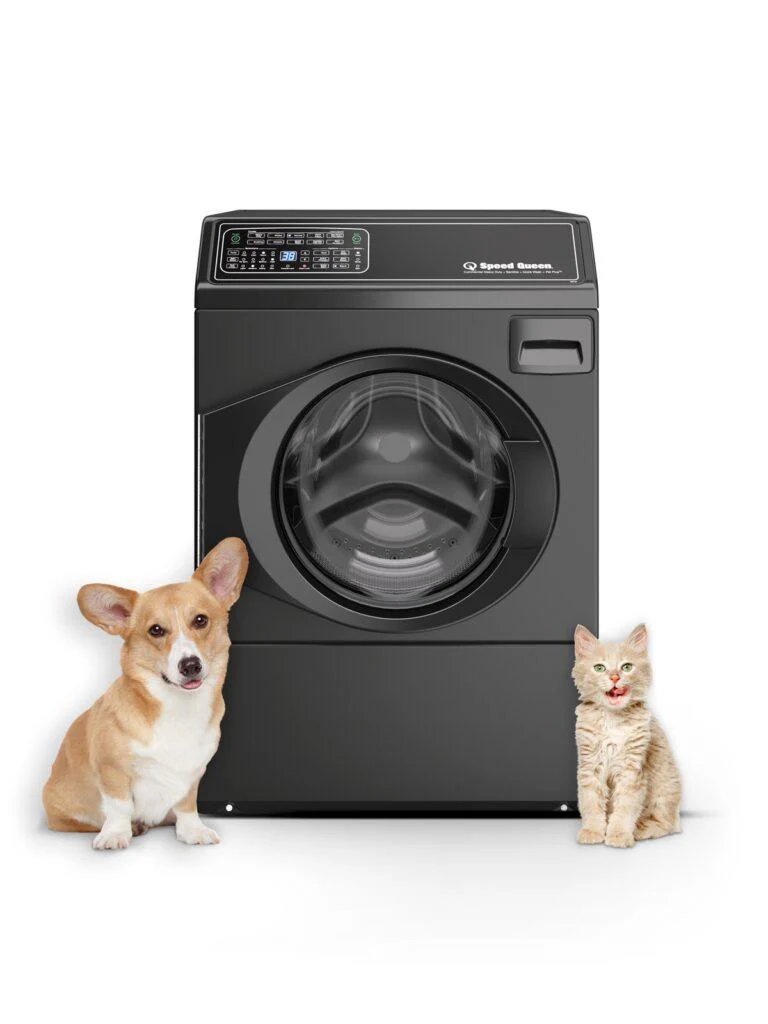 Speed Queen FF7009BN FF7 Front Load Washer with Pet Plus™ Sanitize Fast Cycle Times Dynamic Balancing 5-Year Warranty