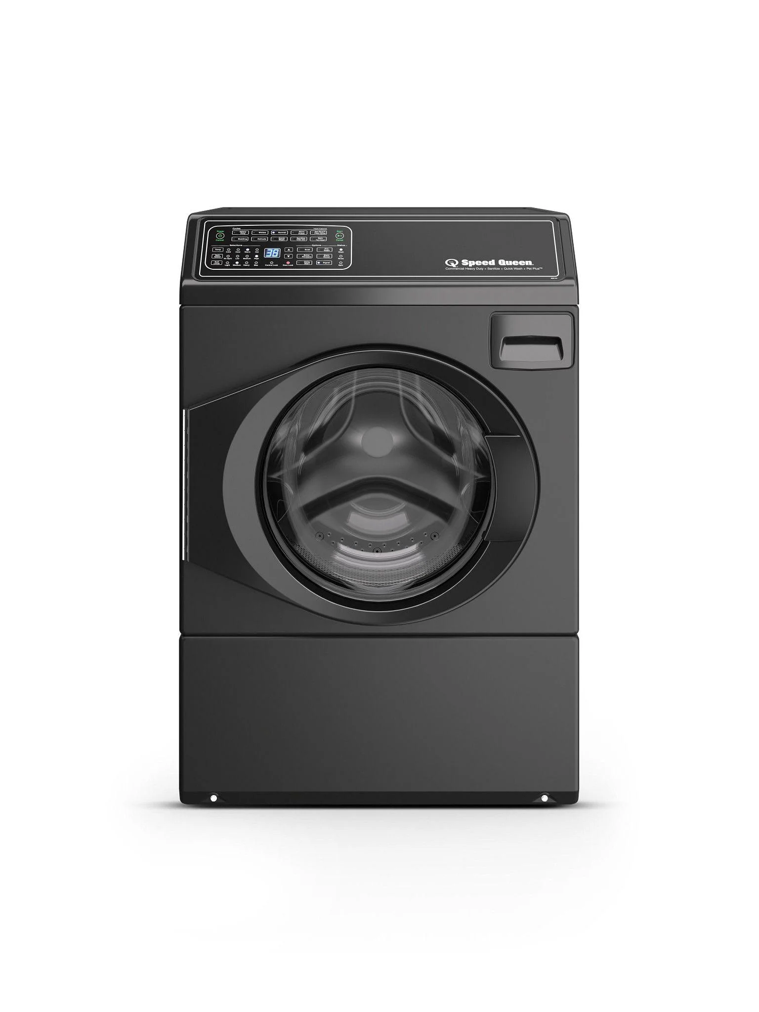 Speed Queen FF7011BN FF7 Front Load Washer with Pet Plus™ Sanitize Fast Cycle Times Dynamic Balancing 5-Year Warranty
