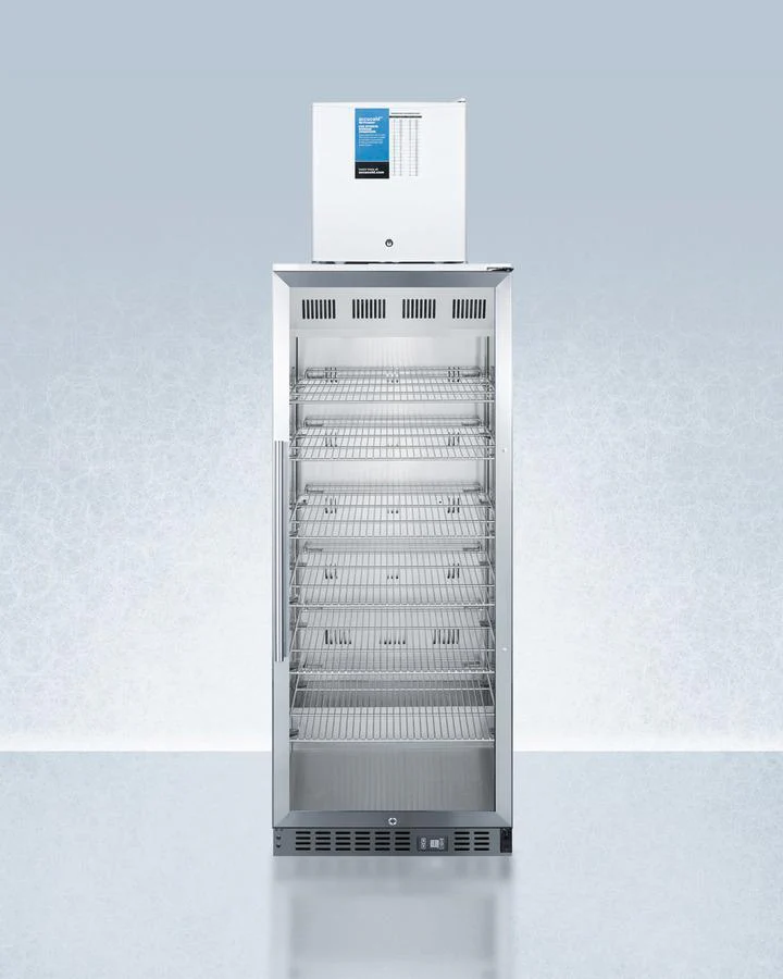 Summit ACR1151FS24LSTACKPRO 24" Wide All-refrigerator/all-freezer Combination