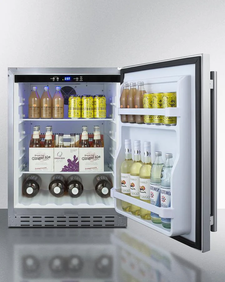 Summit AL55OSCSS 24" Built-in Outdoor Refrigerator, ADA Compliant - Image 8
