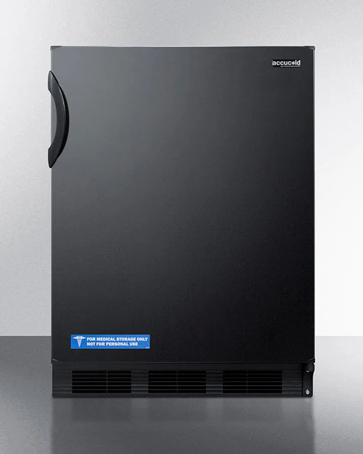 Summit AL652BK 24" Wide Refrigerator-freezer, ADA Compliant