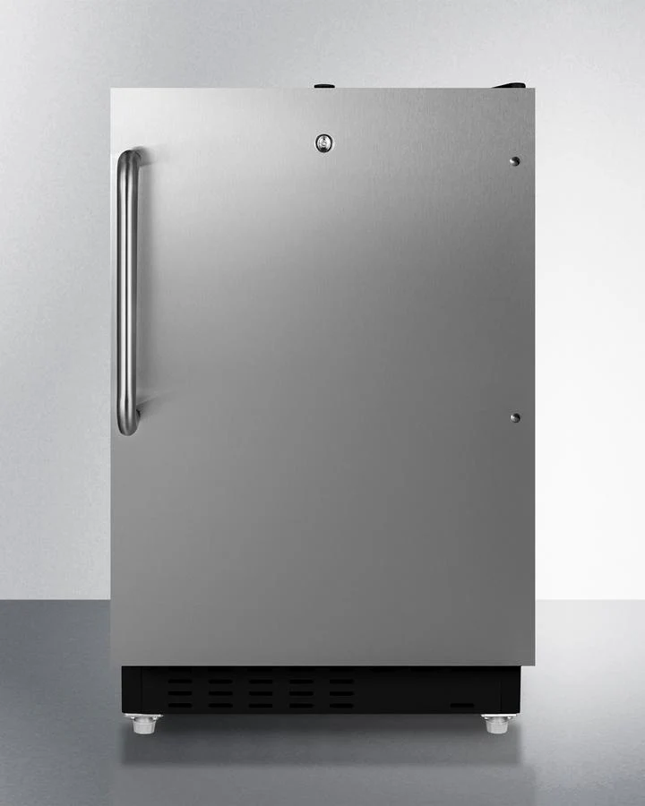 Summit ALRF49BCSS 21" Wide Built-in Refrigerator-freezer, ADA Compliant