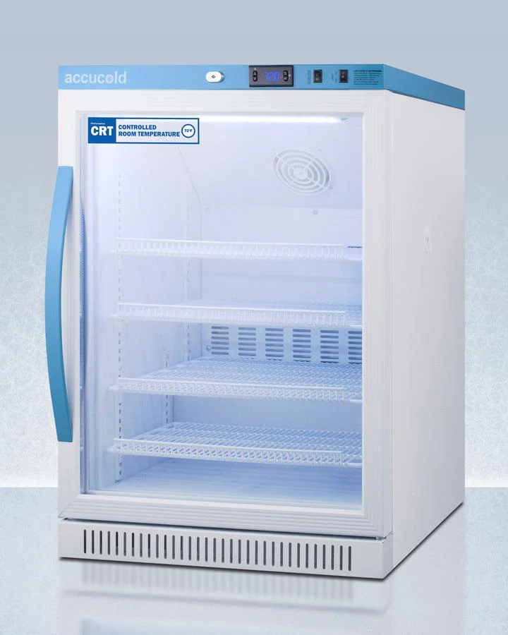 Summit ARG6PVCRT 6 CU.FT. ADA Height Upright Controlled Room Temperature Cabinet - Image 4