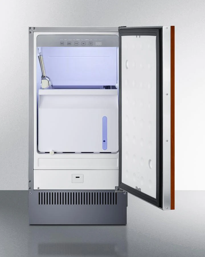 Summit BIM182IF 18" Wide Clear Icemaker (panel Not Included) - Image 4