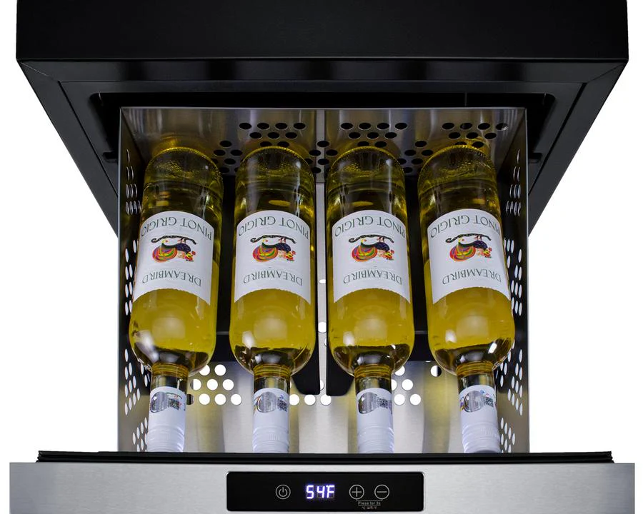 Summit COOL1D 18" Wide Built-in Wine/beverage Cooler Drawer - Image 10
