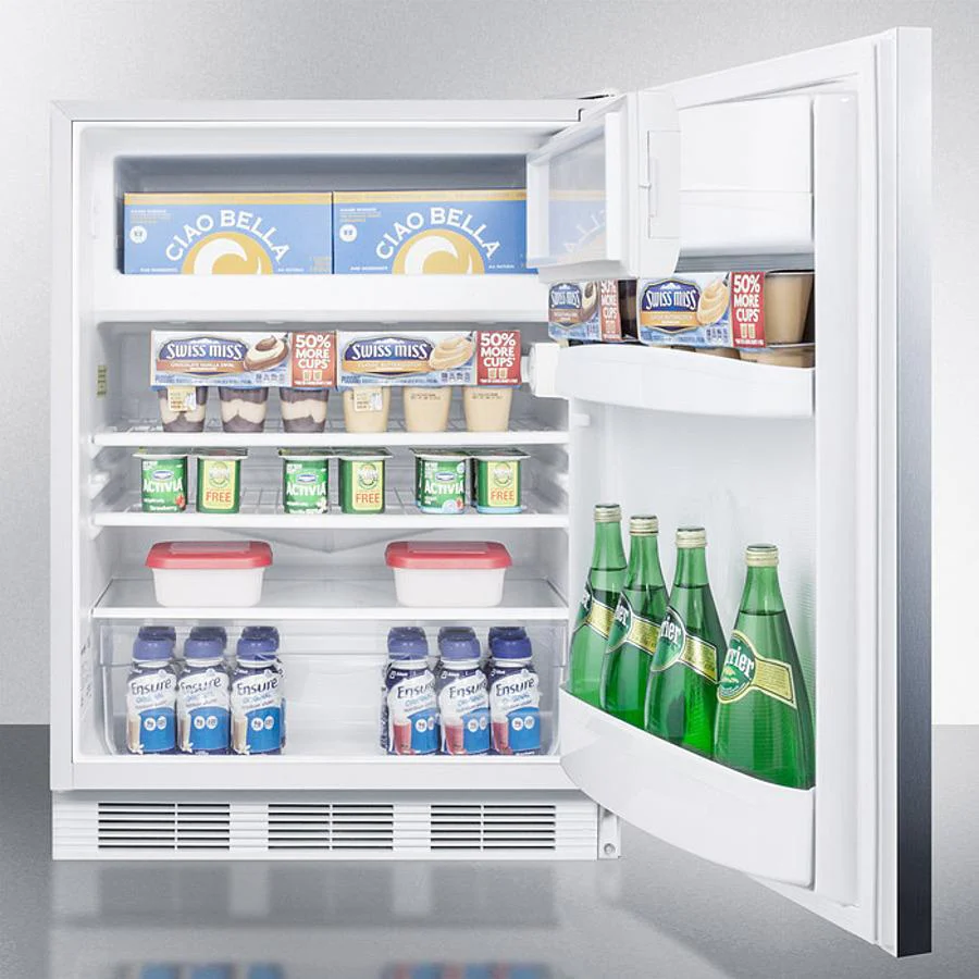 Summit CT661WSSHH 24" Wide Refrigerator-freezer - Image 4
