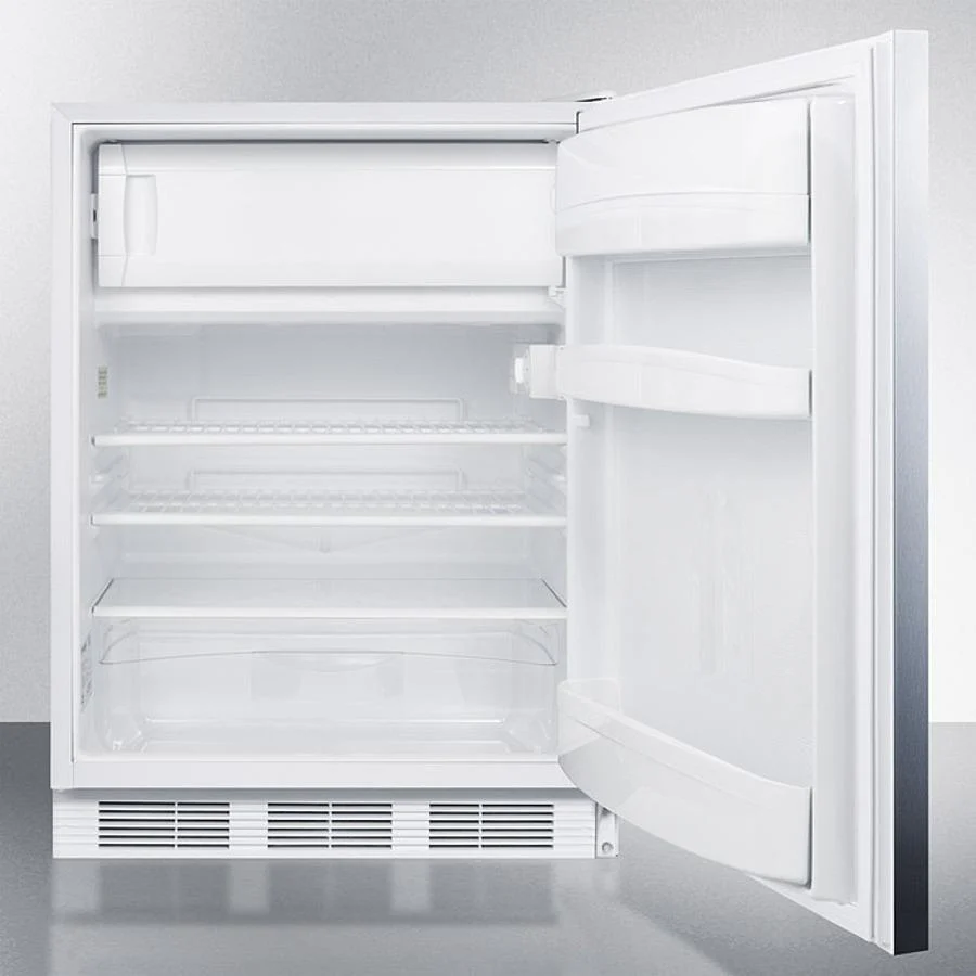 Summit CT661WSSHHADA 24" Wide Refrigerator-freezer, ADA Compliant - Image 3