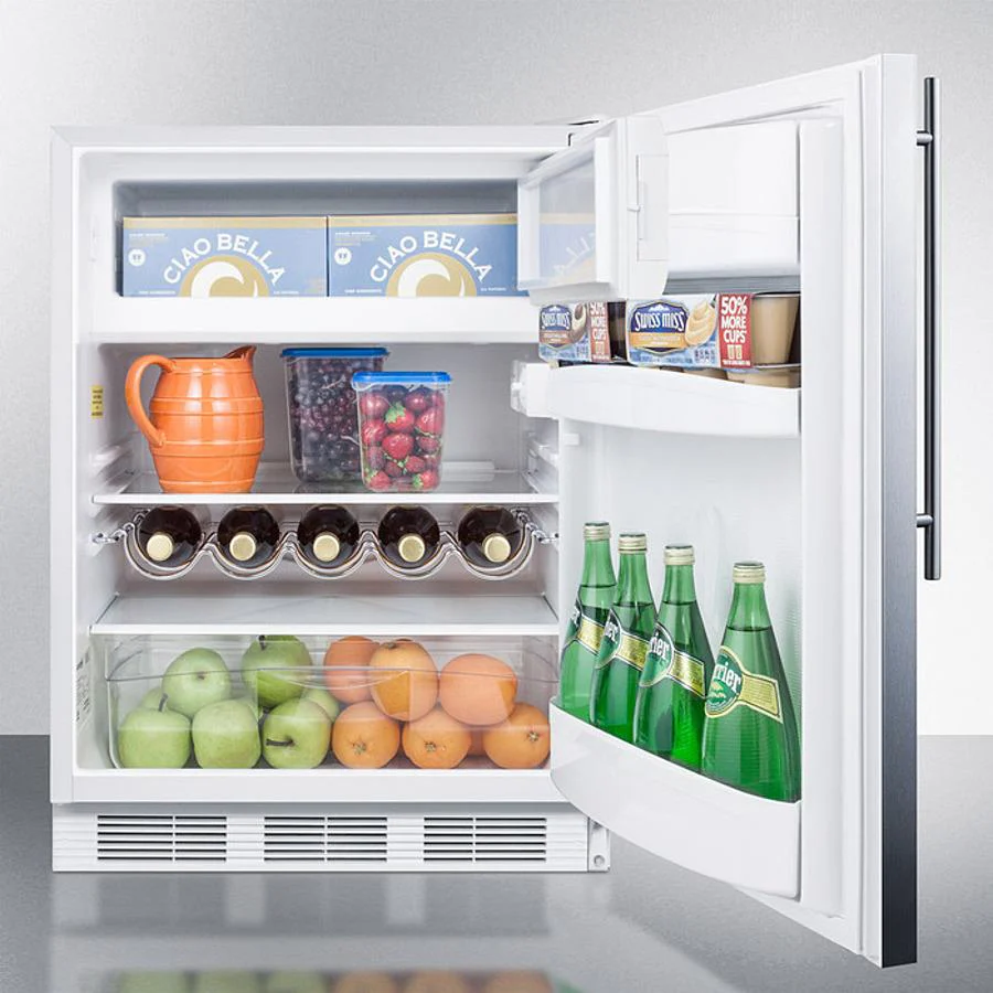 Summit CT661WSSHV 24" Wide Refrigerator-freezer - Image 4