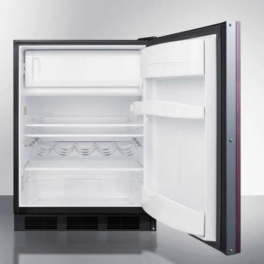 Summit CT663BKIFADA 24" Wide Refrigerator-freezer, ADA Compliant (panel Not Included) - Image 3