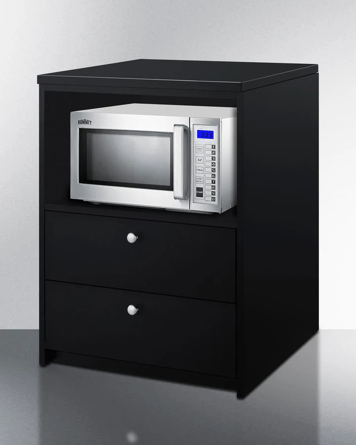 Summit CWM2ADA 2-drawer Microwave Cabinet, ADA Height - Image 3
