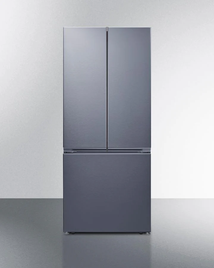 Summit FDRD175SSIM 30" Wide French Door Bottom-mount Refrigerator-freezer