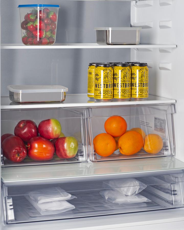 Summit FDRD175SSIM 30" Wide French Door Bottom-mount Refrigerator-freezer - Image 12