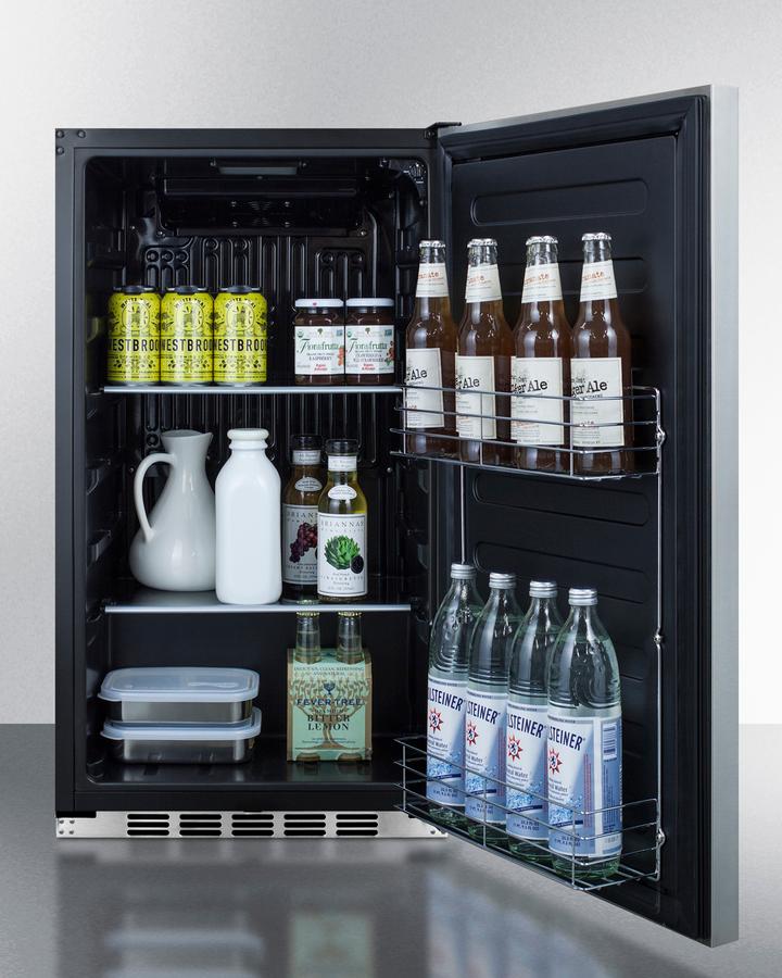 Summit FF195H34CSS Shallow Depth Built-in All-refrigerator - Image 2