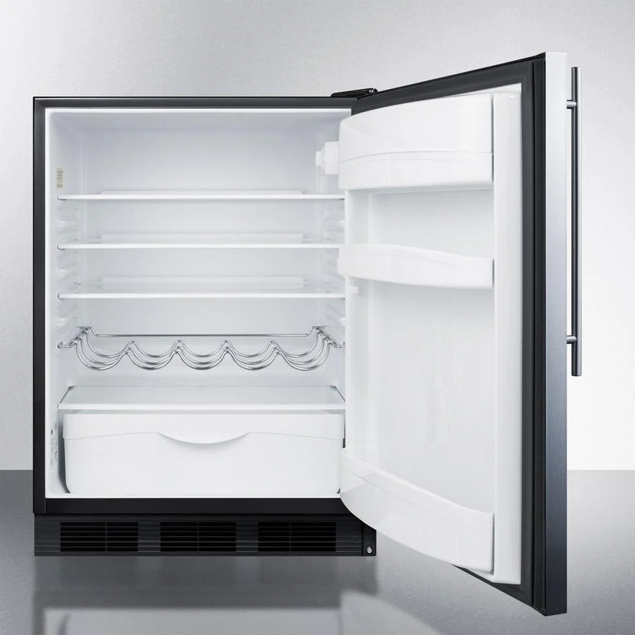 Summit FF63BKSSHVADA 24" Wide All-refrigerator, ADA Compliant - Image 2