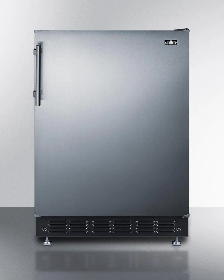 Summit FF6BK2SSRS 24" Wide All-refrigerator