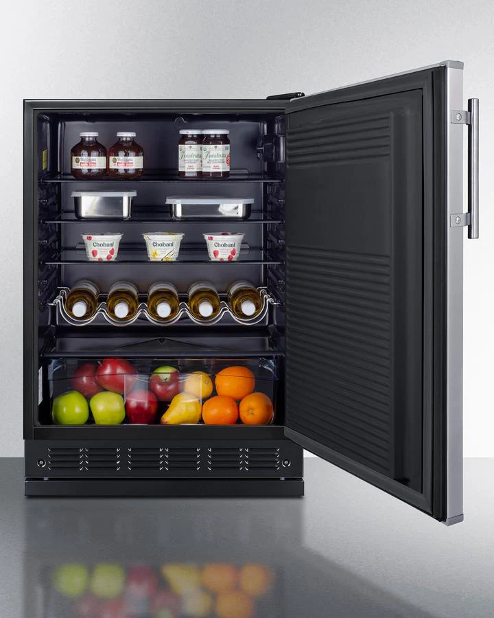 Summit FF708BLSSRS 24" Wide All-refrigerator - Image 4