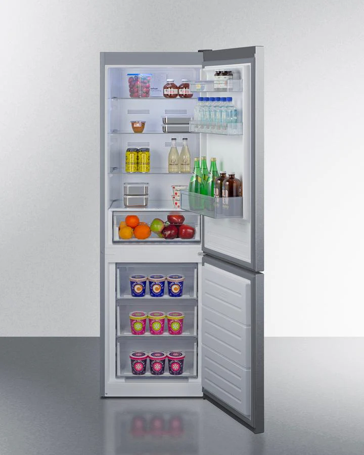 Summit FFBF124SS 24" Wide Bottom Mount Refrigerator-freezer - Image 4