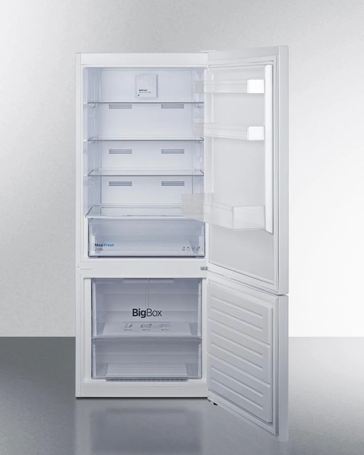 Summit FFBF151W 28" Wide Bottom Mount Refrigerator-freezer - Image 6